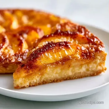 Peach Pie with Canned Peaches (8 Slices) Recipe Card