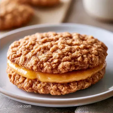 Peaches and Cream Oatmeal Creme Pie 12pk