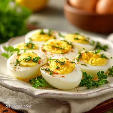 Hard Boiled Eggs in 20 Minutes Recipe Card
