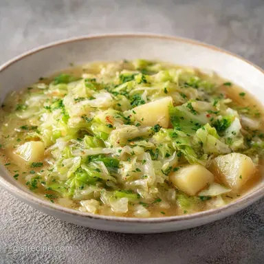 Quick 20 Minute Cabbage Soup: Tender