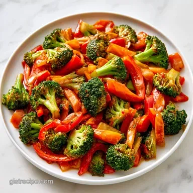 Quick Healthy Vegetable Stir Fry for 4