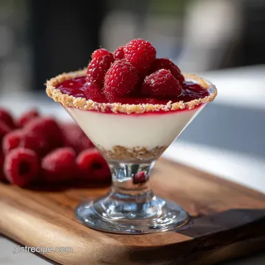 The Best Raspberry Cheesecake Martini Easy in 5 Minutes Recipe Card