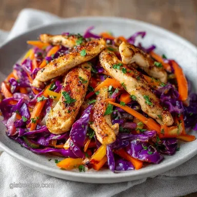 Red Cabbage Stir Fry in 20 Minutes Recipe Card
