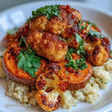 Veggie Quinoa Bowl for 4 Servings Recipe Card