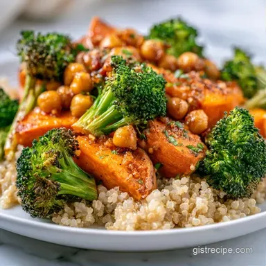 Quinoa Power Bowl with Sweet Potato Recipe Card