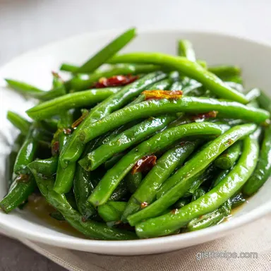Sauteed Baguio Beans Recipe in 18 Minutes Recipe Card