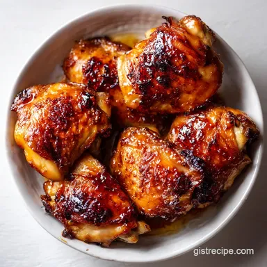 Simple Roasted Chicken Pieces: Crispy Recipe Card