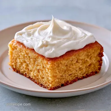 Simple Vanilla Sheet Cake for 30 Servings Recipe Card