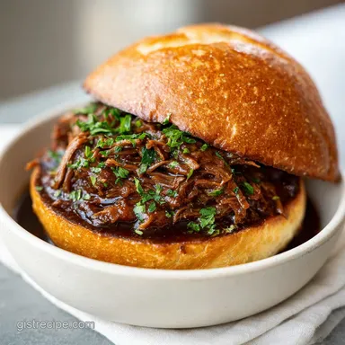 Slow Cooker Sloppy Joes: Meal Prep Recipe Card