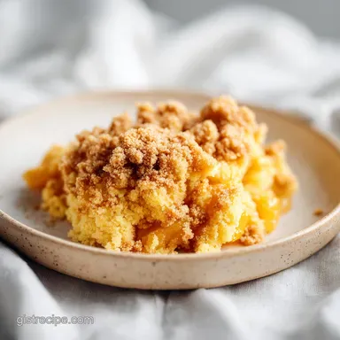 Snickerdoodle Cobbler Recipe in 50 Min Recipe Card