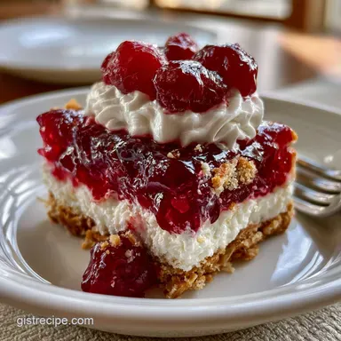 Strawberry Pretzel Salad: Creamy Recipe Card