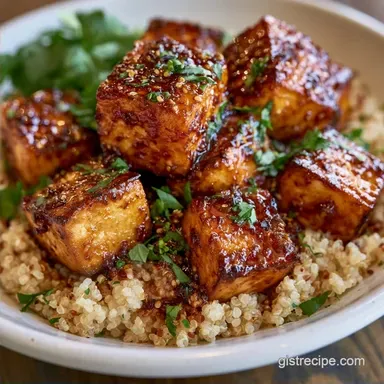 Tofu Quinoa Bowl Recipe: Crispy