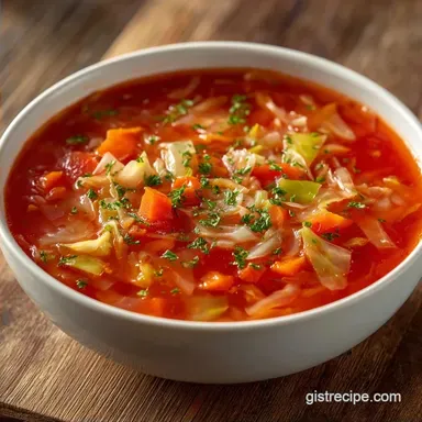 Tomato and Cabbage Soup in 45 Minutes