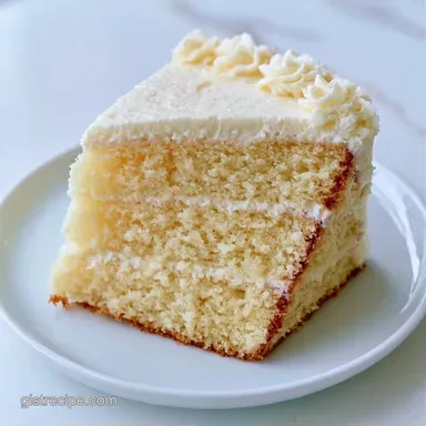 Traditional Vanilla Layer Cake in 45 Min Recipe Card