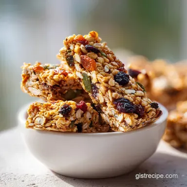 Chewy Trail Mix Granola Bars in 2 Hours