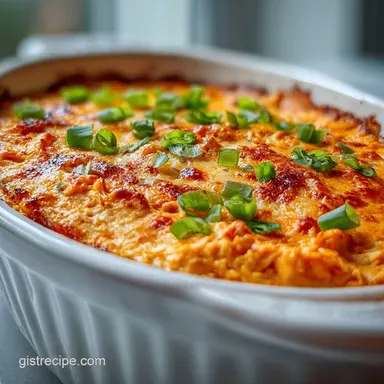 Buffalo Chicken Dip Recipe The Ultimate Crispy Baked Recipe Card