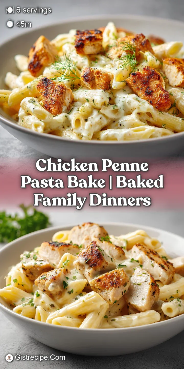 Close-up of gooey, melted mozzarella cheese stretching over creamy white pasta and juicy pieces of cooked chicken.