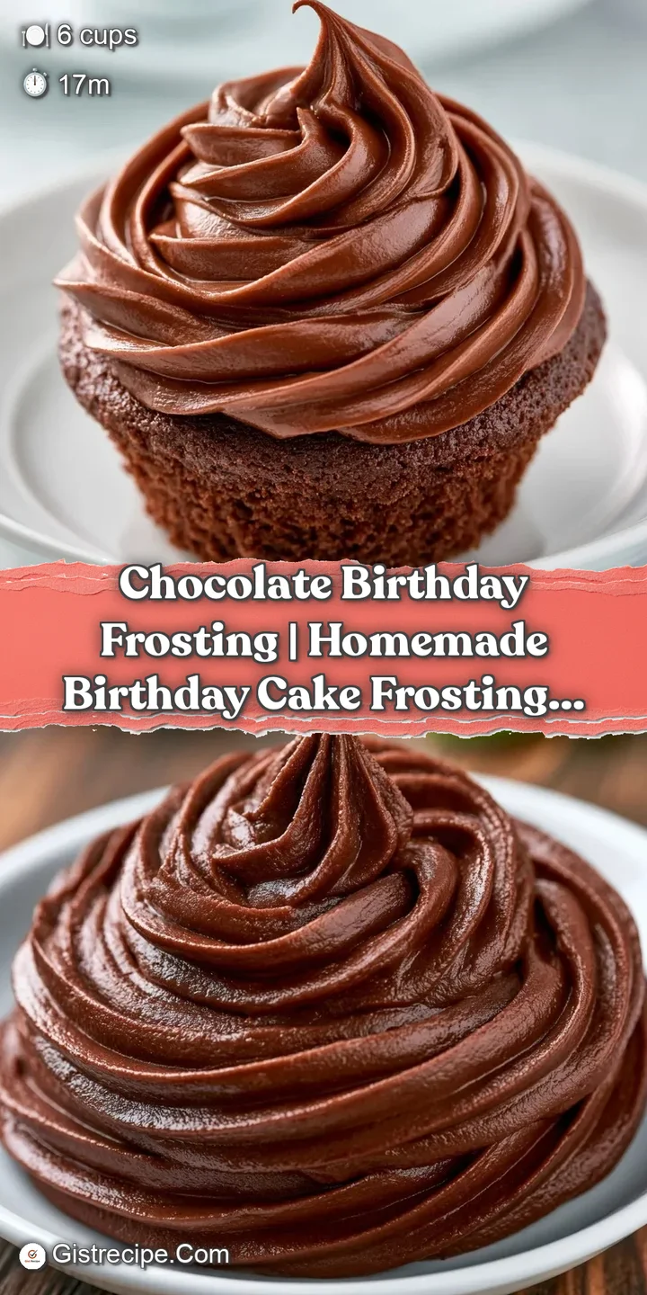 Extreme close-up of thick, velvety chocolate frosting with deep swirls and a glossy sheen reflecting soft light.