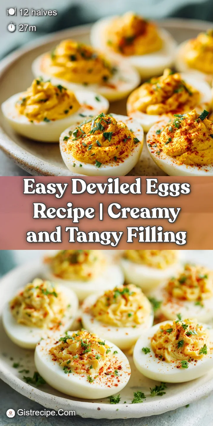 Close-up of a single deviled egg showcasing its smooth, rich filling and a dusting of bright, reddish-orange paprika.