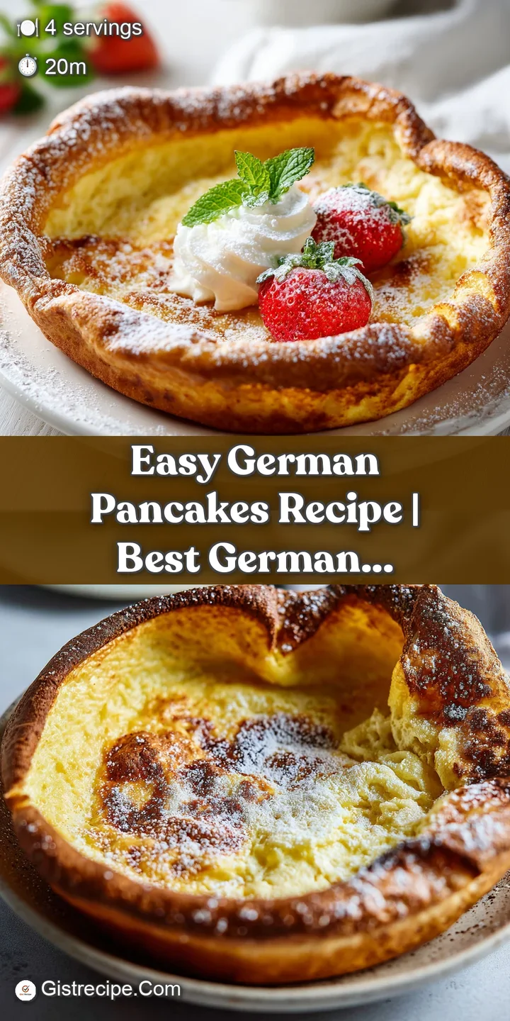 A close-up of a fluffy, golden-edged pancake with a light dusting of powdered sugar, showing its airy texture.