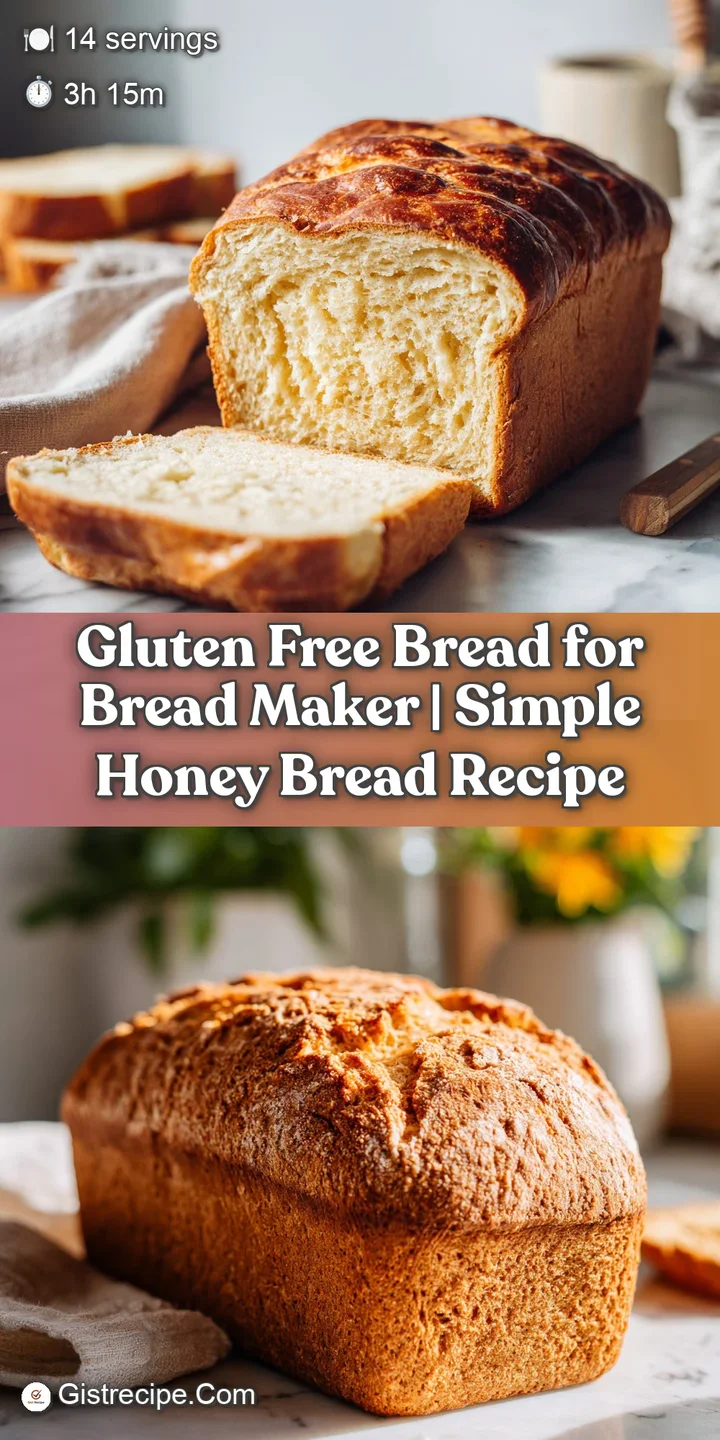 Close-up of a slice of airy, golden-hued gluten-free bread, showcasing its tender texture and a hint of honey shine.