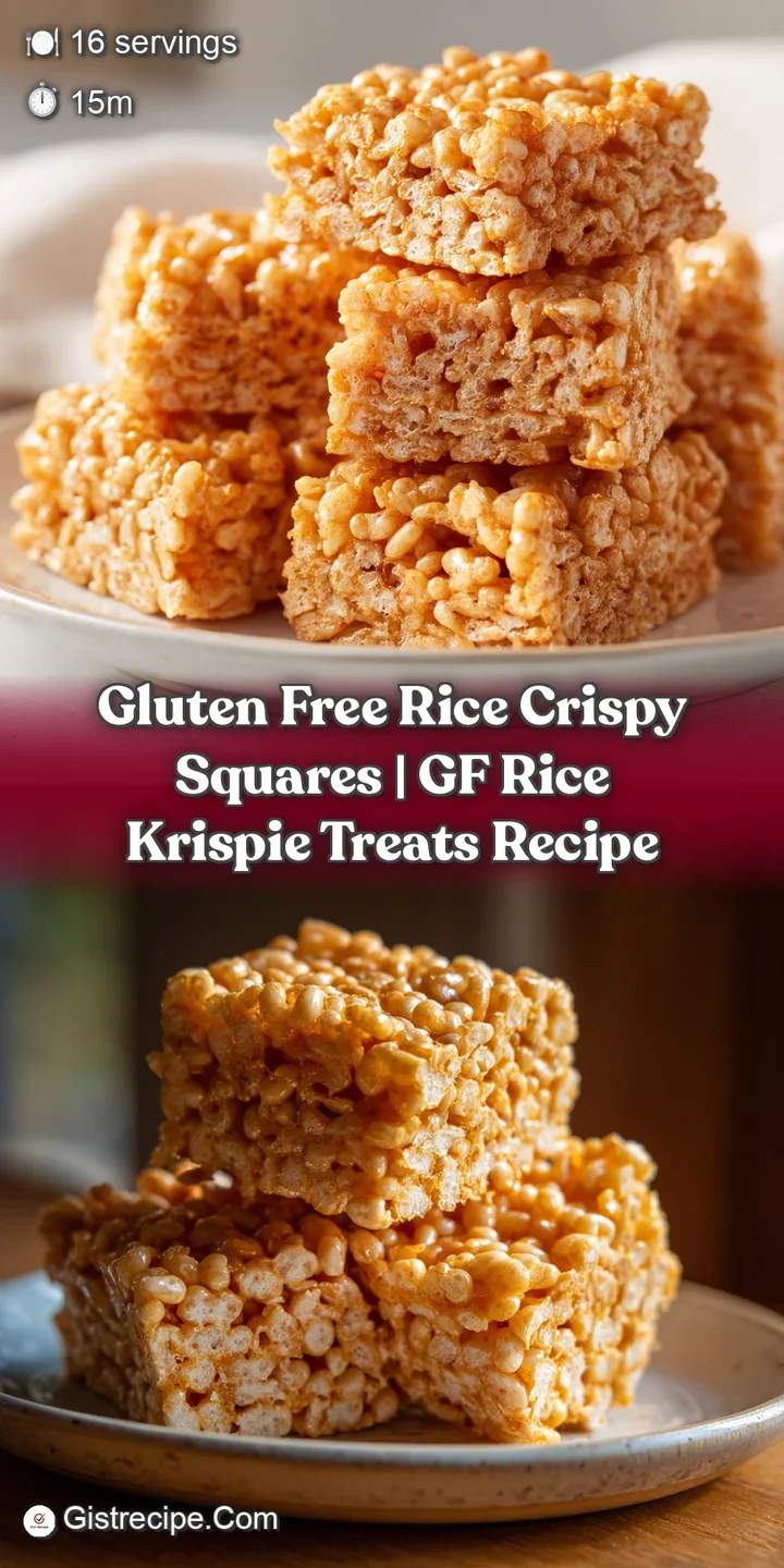 Close-up of a soft, chewy, golden rice crispy square with visible air pockets and a sweet shine.