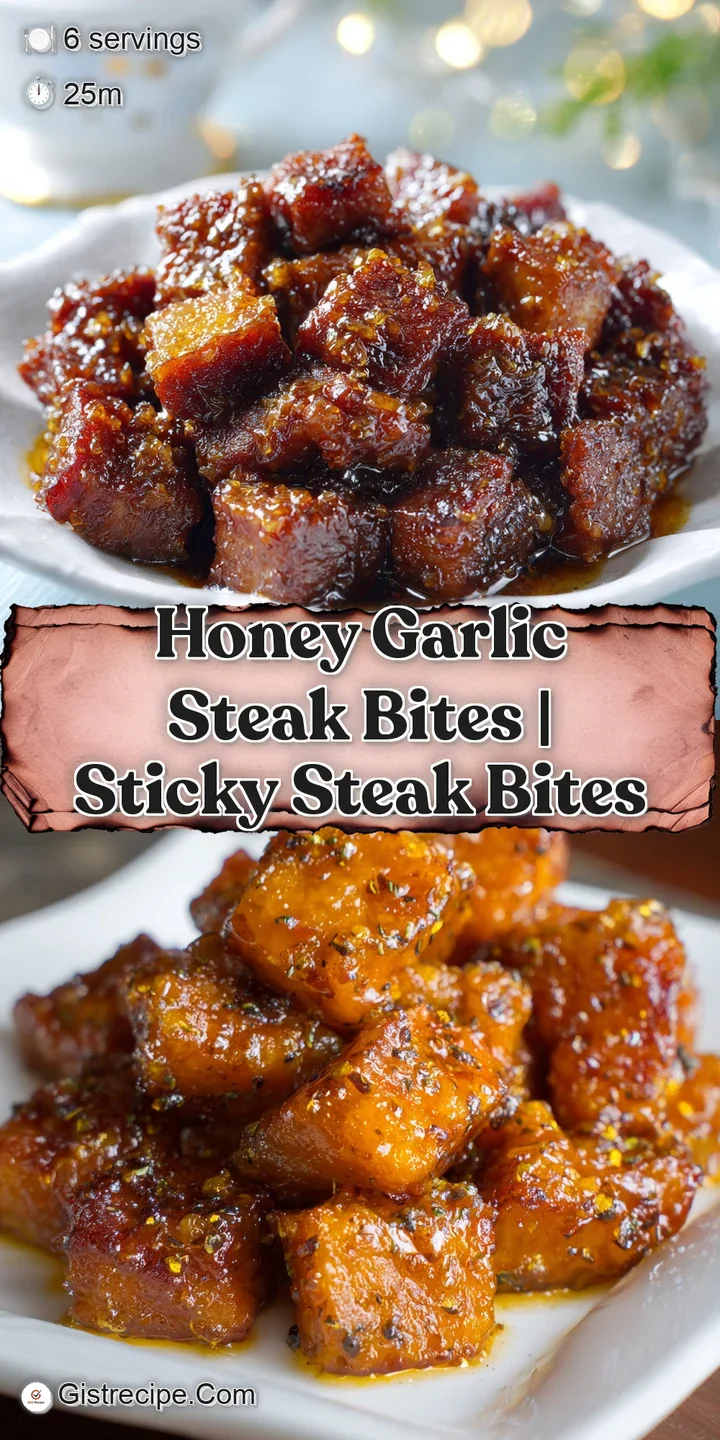 Close-up of glistening, caramelized beef cubes with a thick glossy glaze and charred edges in a cast iron skillet.