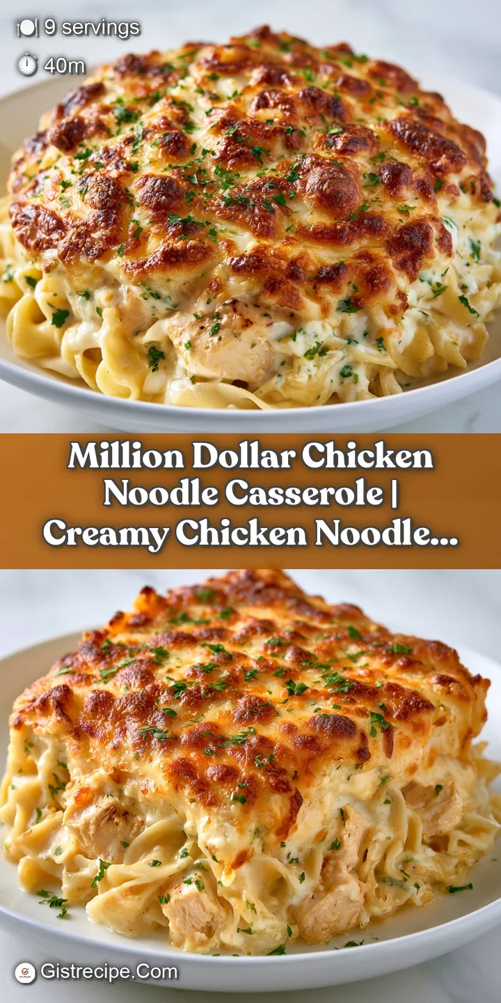 Close-up of melted, bubbly golden cheese stretching over a rich, creamy chicken and vegetable filling.