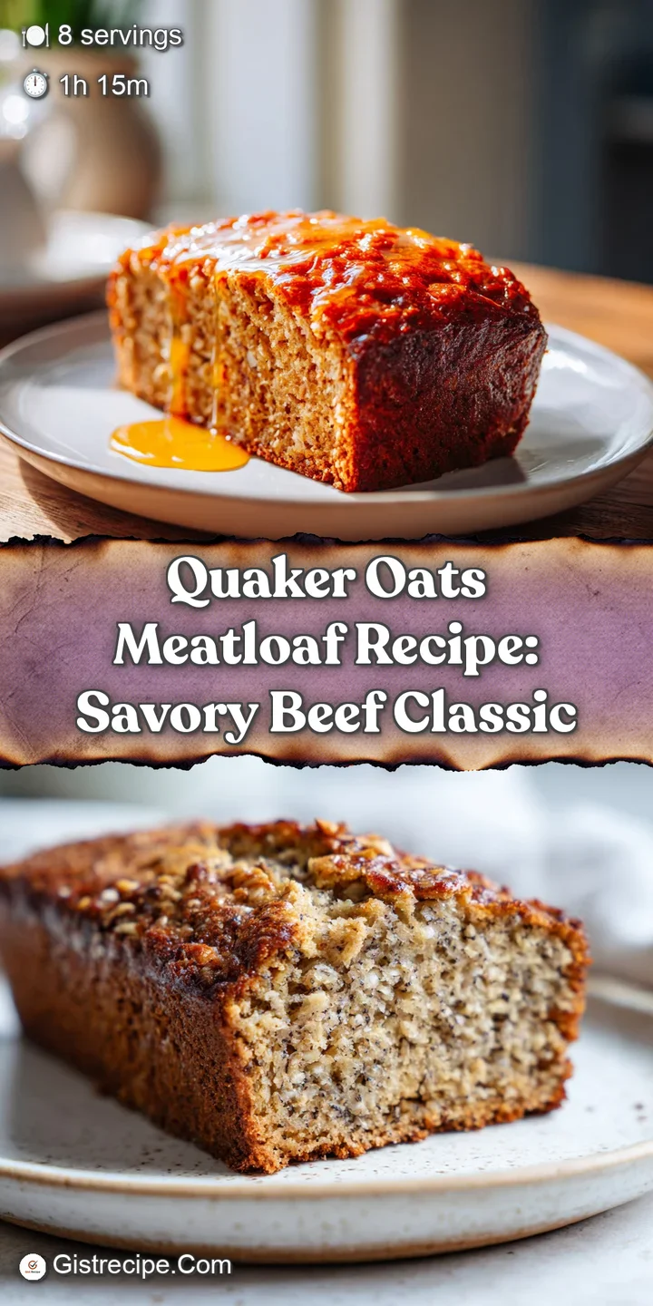 Close-up reveals the savory texture of a baked meatloaf, with visible herbs and a slightly caramelized crust. Delicious!