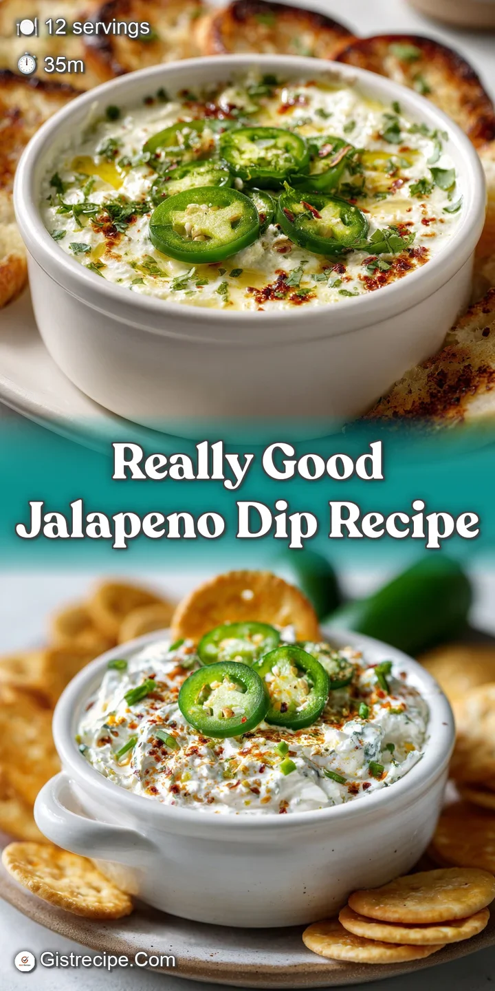 Close-up reveals the creamy texture of jalapeno dip, speckled with bits of red pepper, inviting a dip with a tortilla chip.
