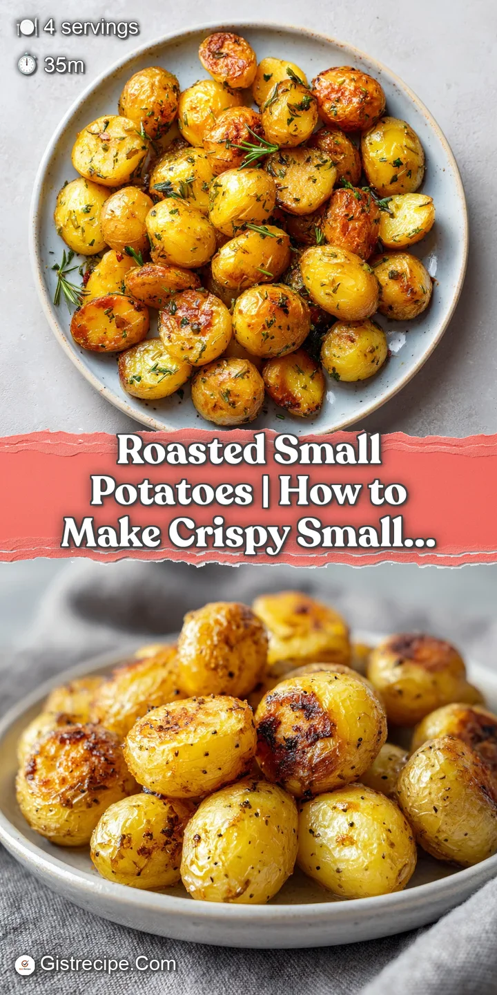 Close-up of a single, perfectly roasted small potato with a crisp, golden exterior and fluffy interior.