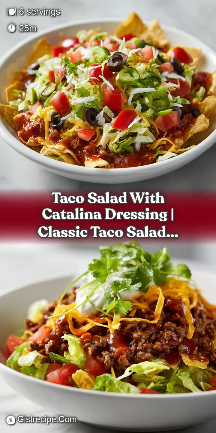 Close-up of seasoned ground beef, melted cheese, and fresh pico de gallo in a taco salad bowl.