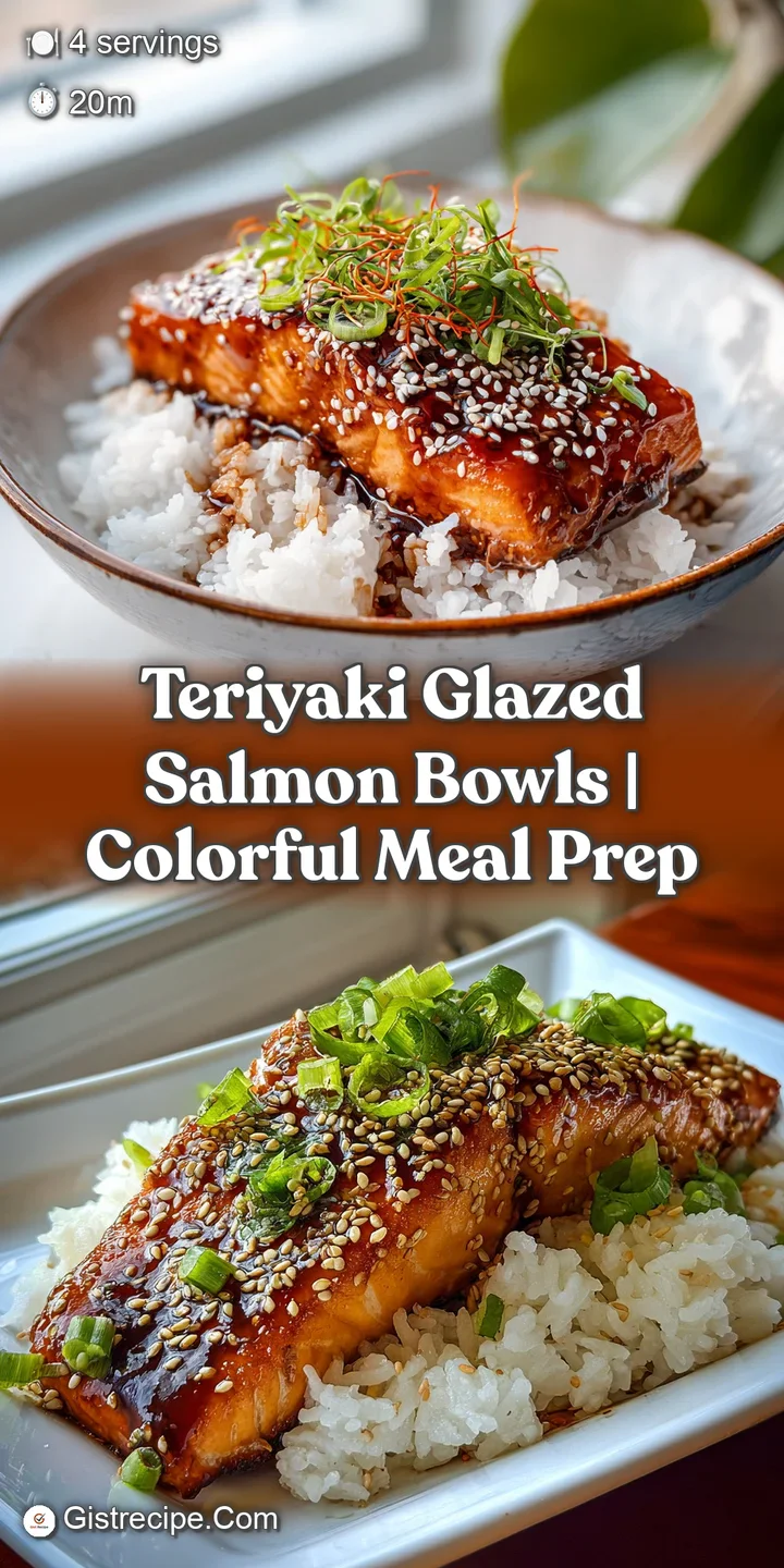 Close-up of caramelized salmon with a shimmering dark glaze and a sprinkle of toasted sesame seeds and green onion.