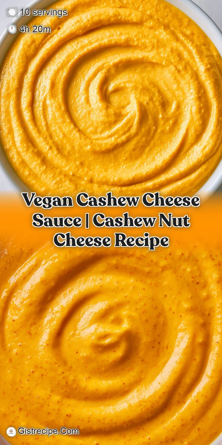Close-up of thick, creamy yellow sauce dripping slowly from a silver spoon, showing a rich and glossy texture