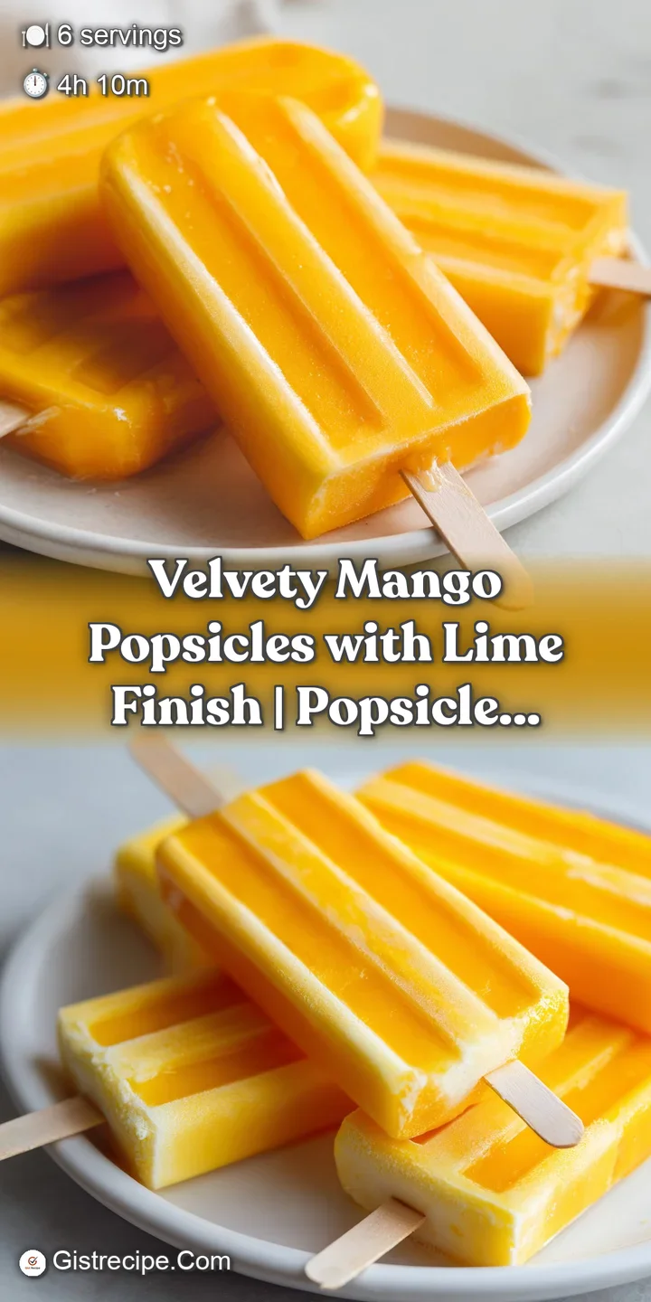 Close-up of a mango popsicle with Tajin, showcasing the contrast of its smooth, frozen texture against the red chili powder.