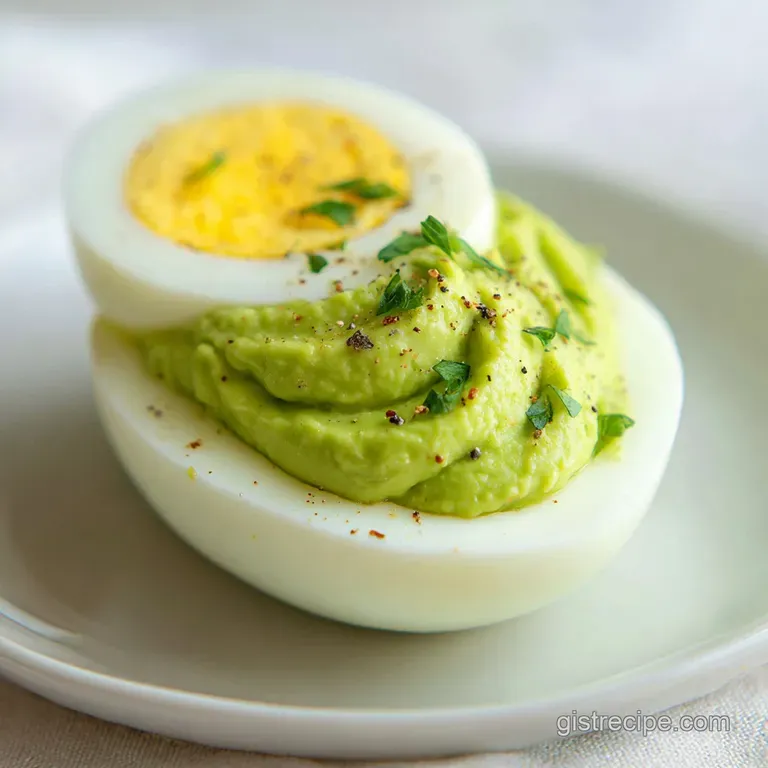Vibrant avocado egg salad piled high on toasted whole wheat, alongside crisp greens and juicy tomato slices.