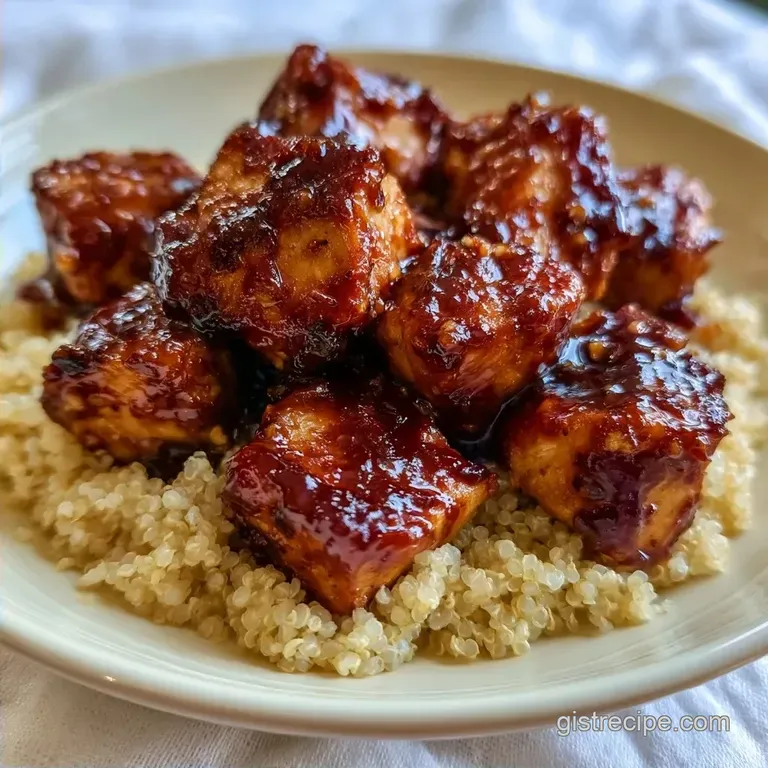 High-Protein BBQ Chicken Quinoa Bowl