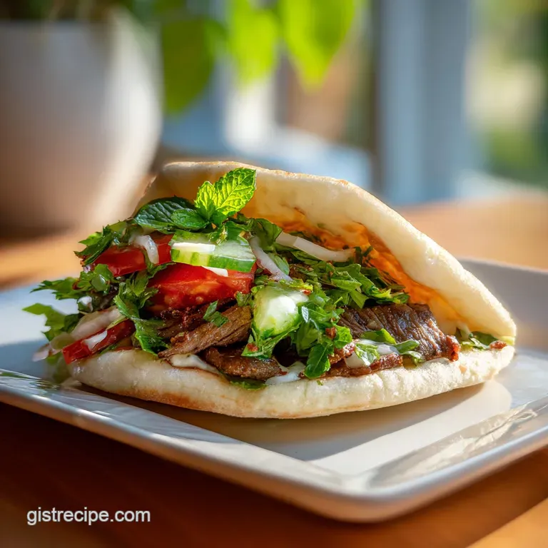 A stack of warm, golden Greek pita bread, gently torn to reveal its fluffy interior.
