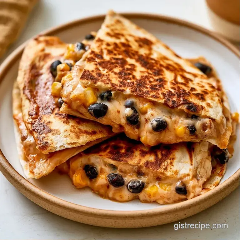 Toasted cheese tortillas on a platter paired with zesty red salsa and a dollop of cool, creamy sour cream.