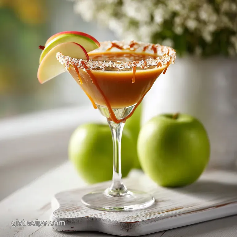 Caramel Apple Martini Recipe: Velvety & Balanced