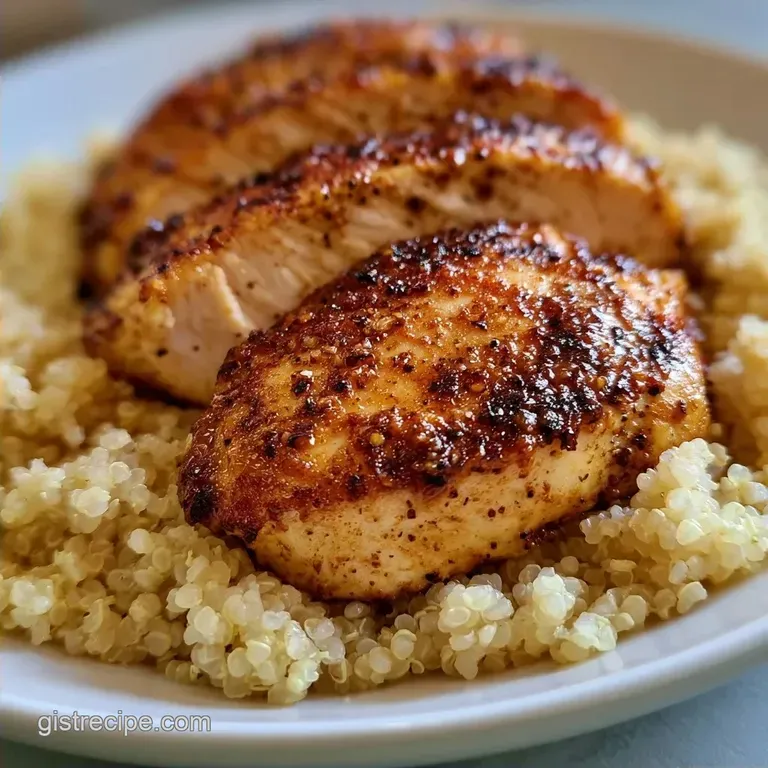Healthy Chicken Quinoa Bowl Recipe