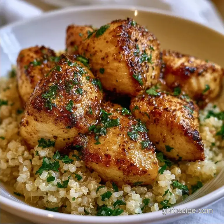 Chicken Quinoa Power Bowl: High Protein