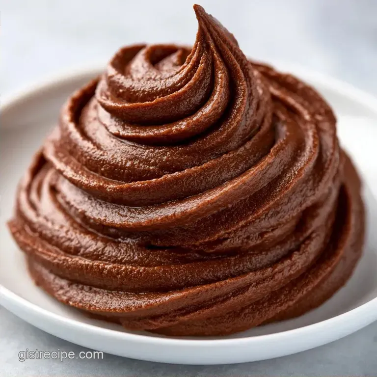 Chocolate Birthday Frosting: Rich and Glossy
