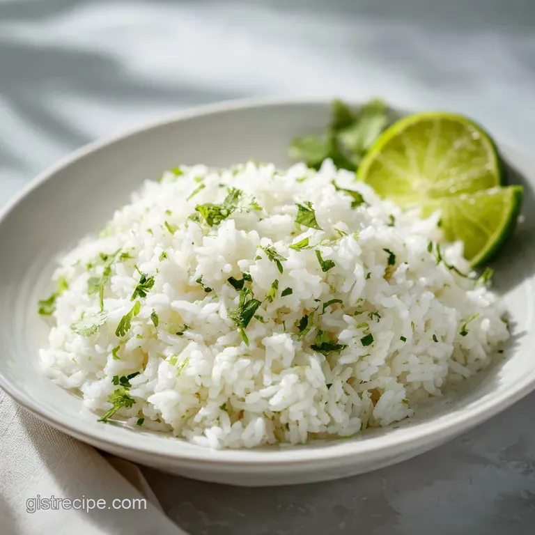 Cilantro Lime Rice: Fluffy Side Dish