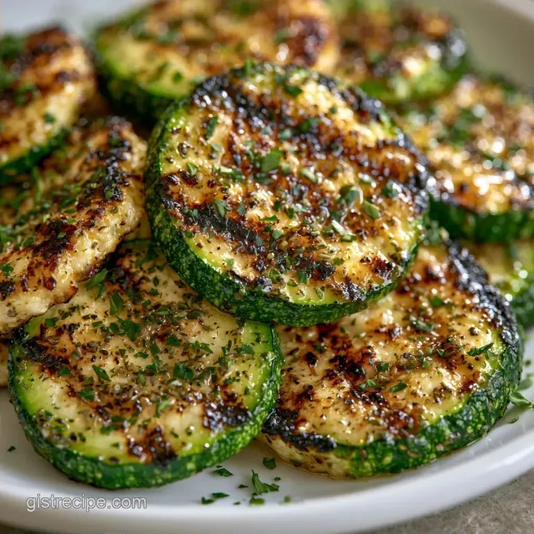 Crispy Grilled Zucchini in 20 Minutes