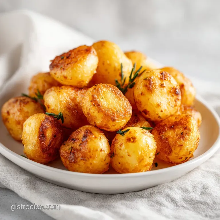 Crispy Roasted Mini Potatoes