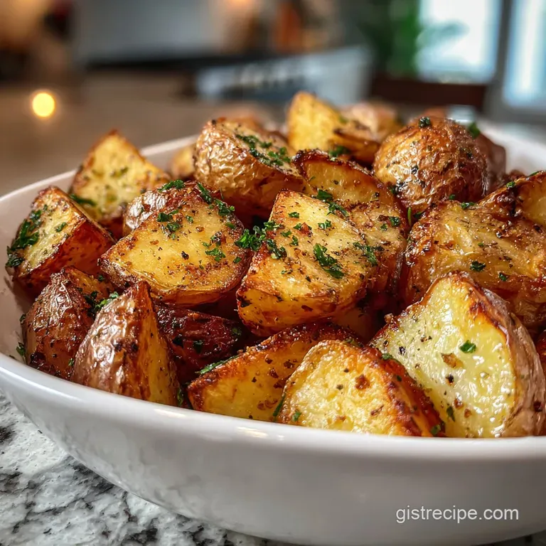 Crispy Roasted Potatoes in Oven