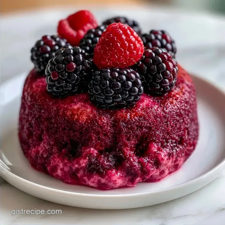 Easy Black Raspberry Cake with Cream Cheese Frosting
