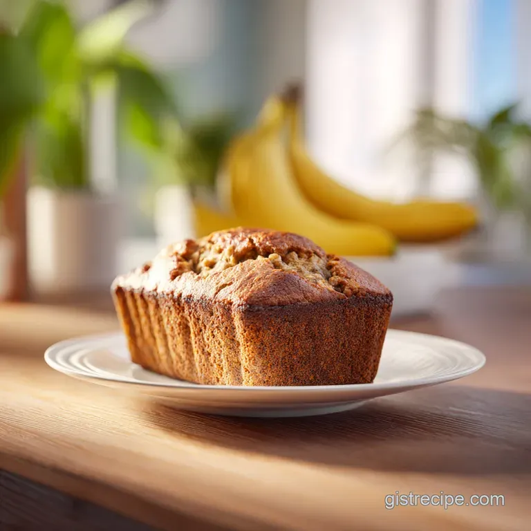 Easy Banana Bread: Moist and Tender