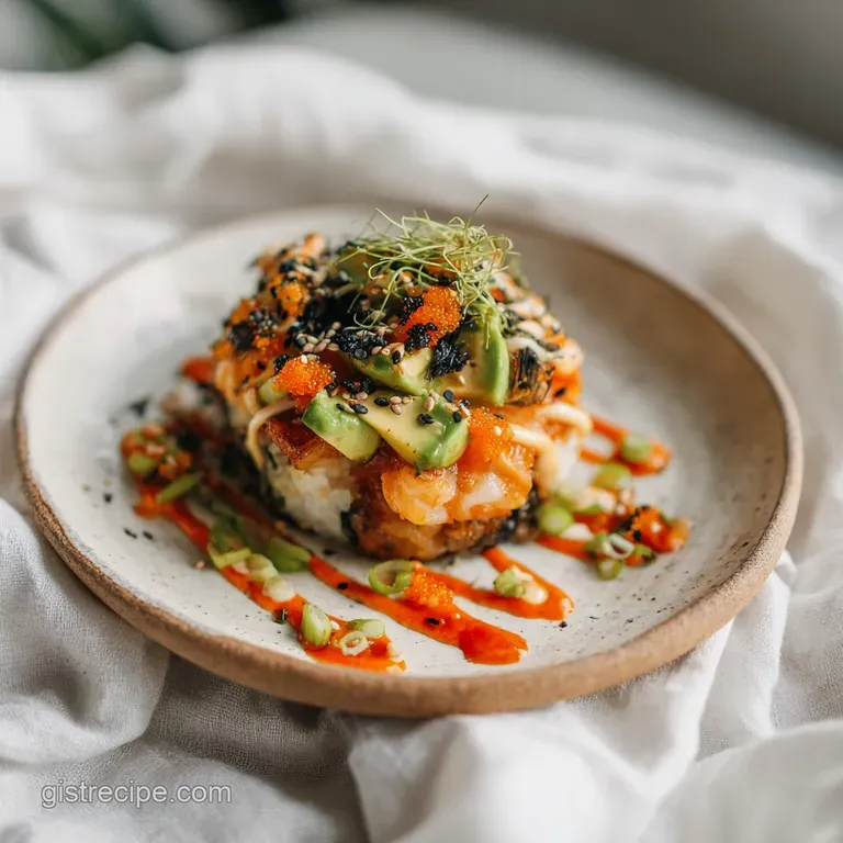 Easy Sushi Bake: Creamy and Savory